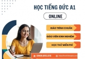 Khóa học tiếng Đức A1 Online – Học nhanh, dễ hiểu, lộ trình chuẩn